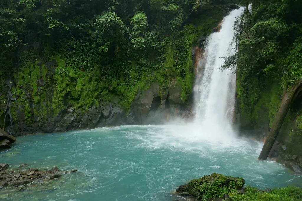 Rio Celeste Waterfall 